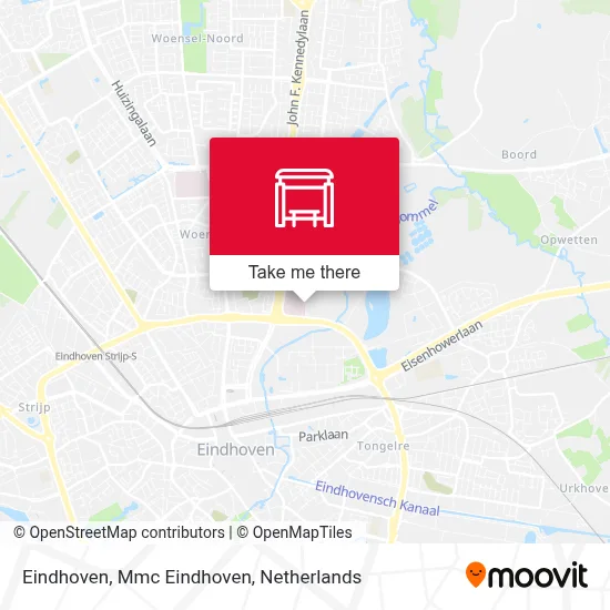 Eindhoven, Mmc Eindhoven map