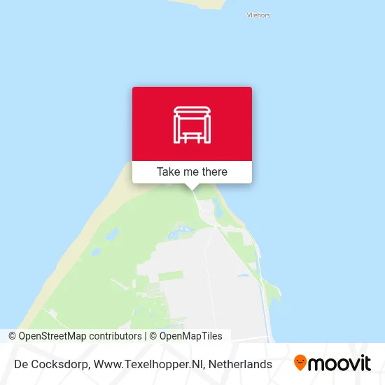 De Cocksdorp, Www.Texelhopper.Nl map
