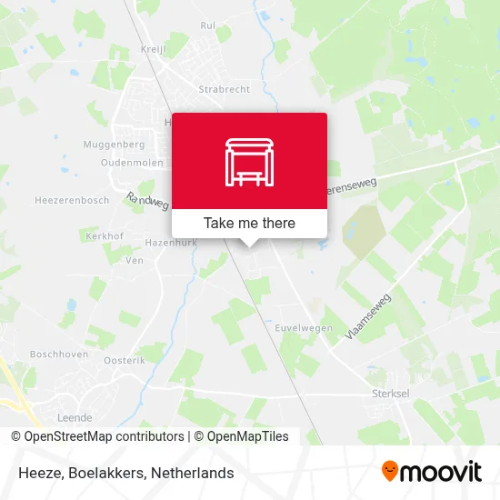 Heeze, Boelakkers map