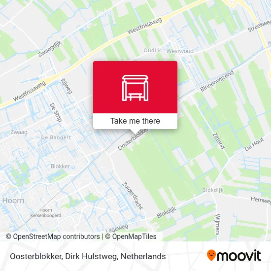 Oosterblokker, Dirk Hulstweg map