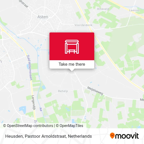 Heusden, Pastoor Arnoldstraat map