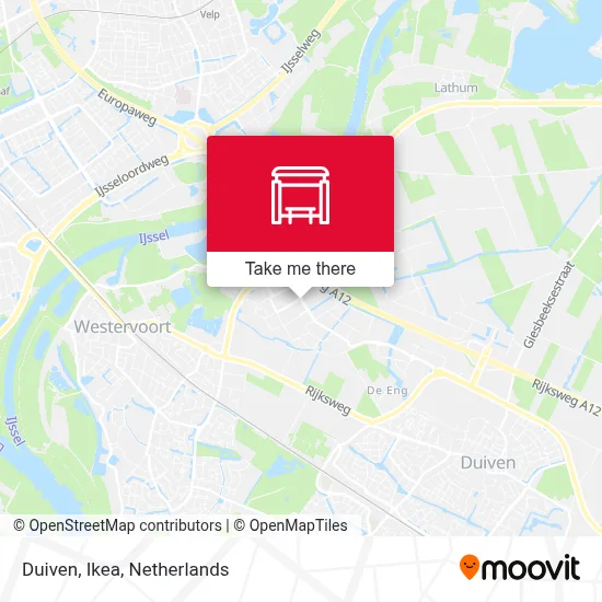 Duiven, Ikea map