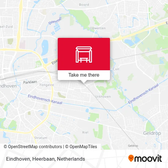 Eindhoven, Heerbaan map