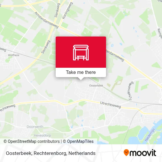 Oosterbeek, Rechterenborg Karte