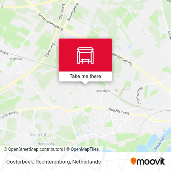 Oosterbeek, Rechterenborg Karte