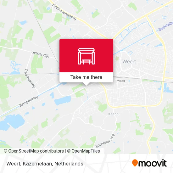 Weert, Kazernelaan map