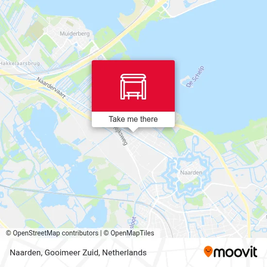 Naarden, Gooimeer Zuid map