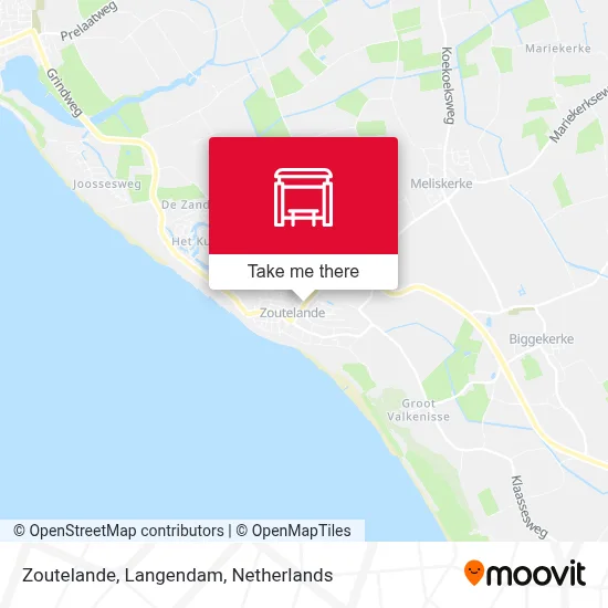 Zoutelande, Langendam map