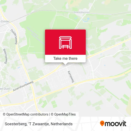 Soesterberg, 'T Zwaantje map
