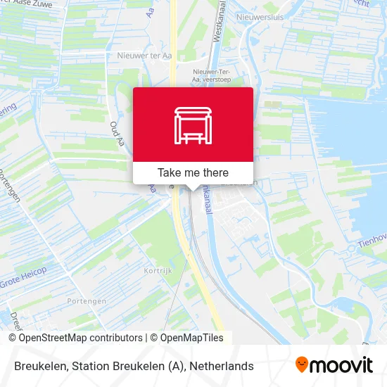 Breukelen, Station Breukelen (A) Karte