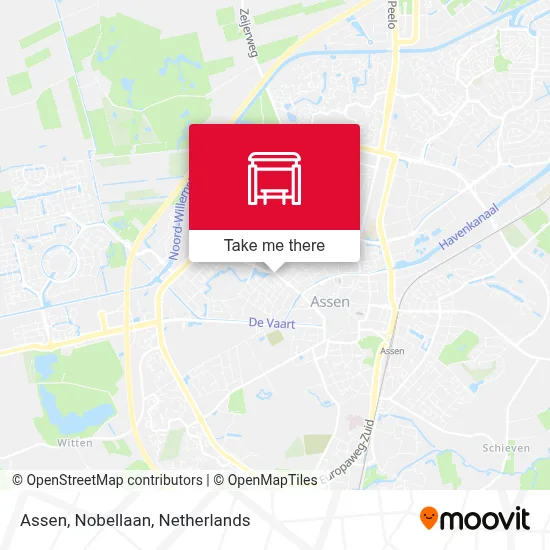 Assen, Nobellaan map