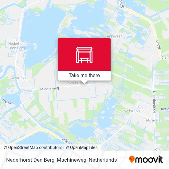 Nederhorst Den Berg, Machineweg Karte