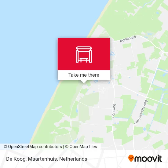 De Koog, Maartenhuis map