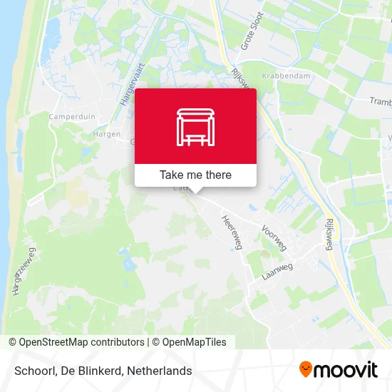 Schoorl, De Blinkerd Karte