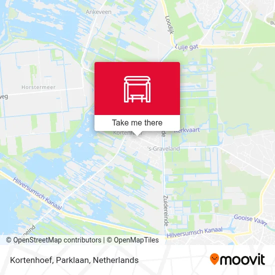 Kortenhoef, Parklaan map