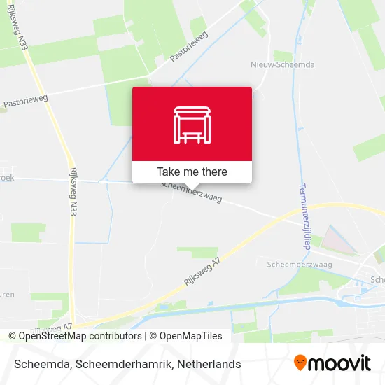 Scheemda, Scheemderhamrik map