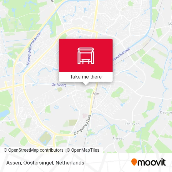 Assen, Oostersingel map