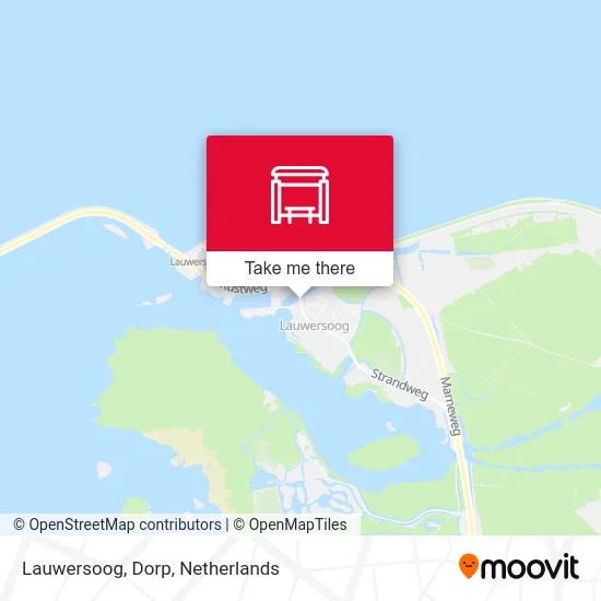 Lauwersoog, Dorp map