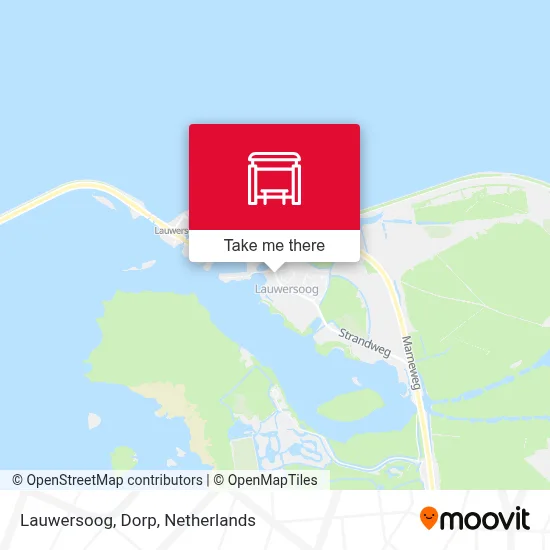 Lauwersoog, Dorp map