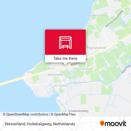 Westerland, Hollebalgweg Karte