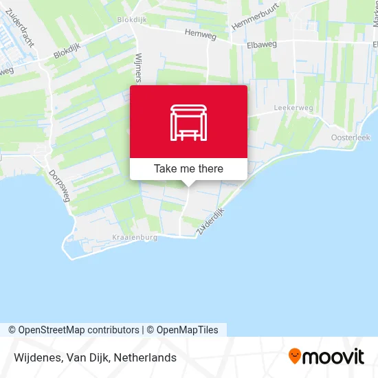 Wijdenes, Van Dijk Karte