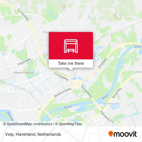 Velp, Haverland Karte