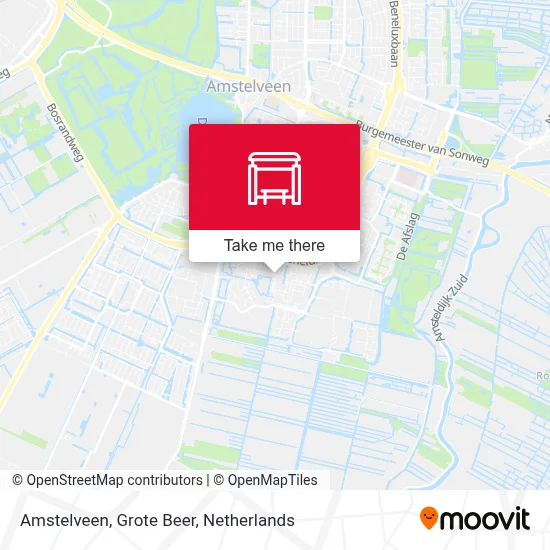 Amstelveen, Grote Beer map