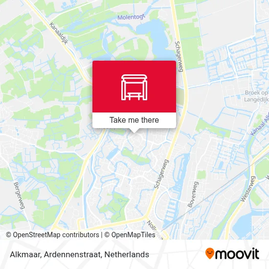 Alkmaar, Ardennenstraat map