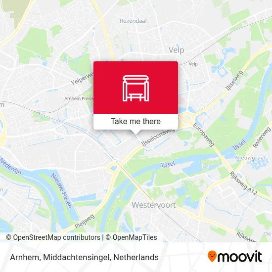 Arnhem, Middachtensingel map