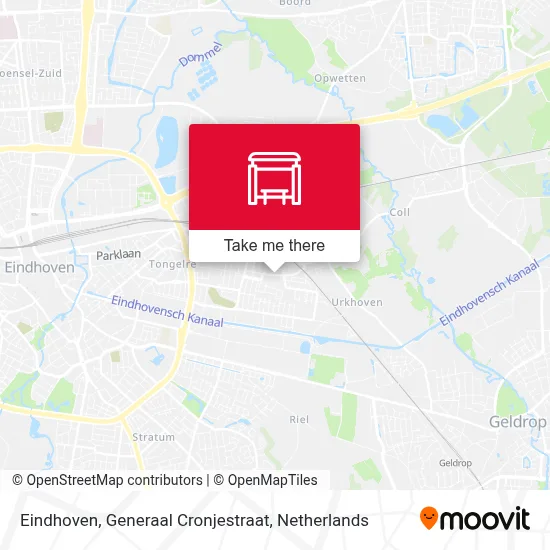 Eindhoven, Generaal Cronjestraat map