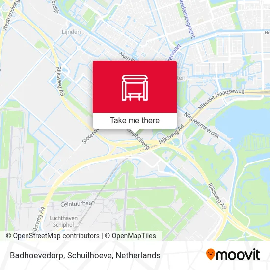 Badhoevedorp, Schuilhoeve map