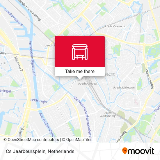 Cs Jaarbeursplein map