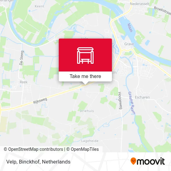 Velp, Binckhof Karte