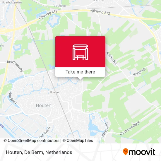 Houten, De Berm Karte