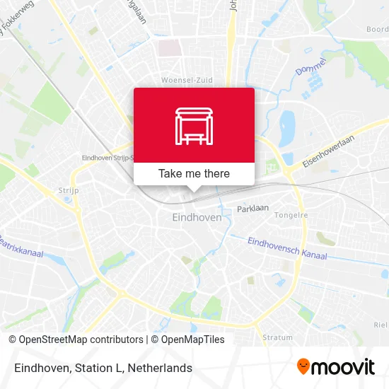 Eindhoven, Station L map