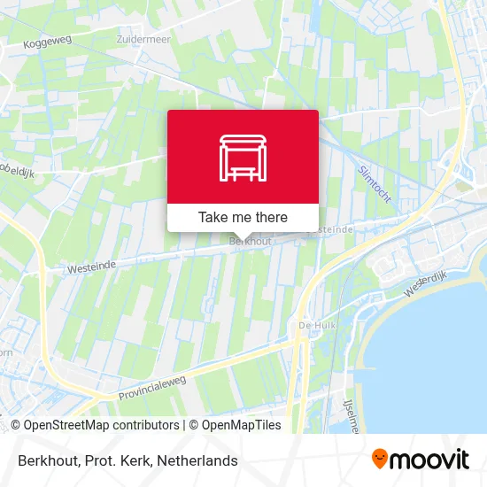 Berkhout, Prot. Kerk Karte