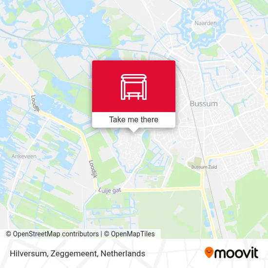 Hilversum, Zeggemeent Karte