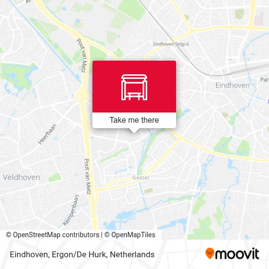 Eindhoven, Ergon/De Hurk map