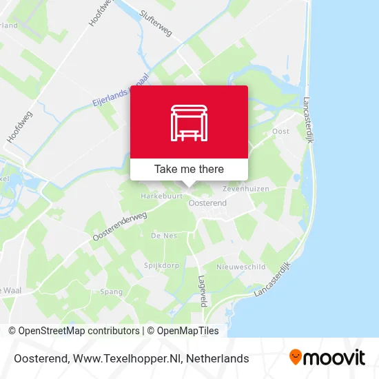 Oosterend, Www.Texelhopper.Nl map
