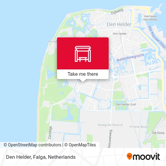 Den Helder, Falga map