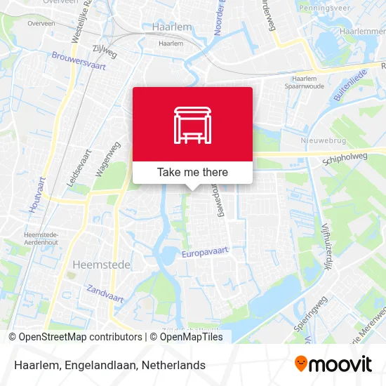 Haarlem, Engelandlaan map