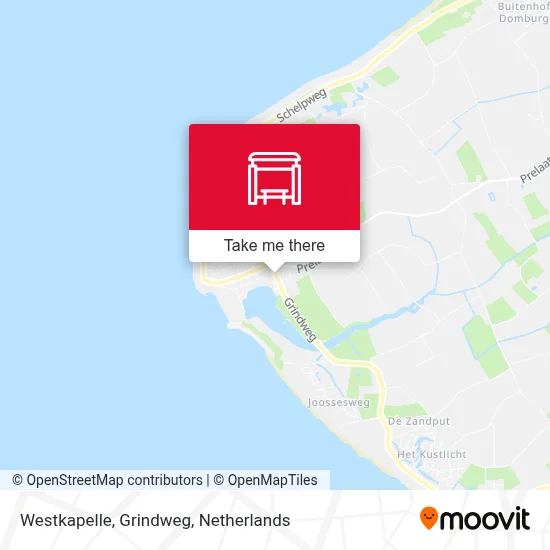 Westkapelle, Grindweg map
