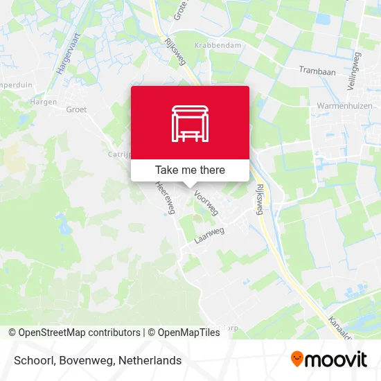 Schoorl, Bovenweg map