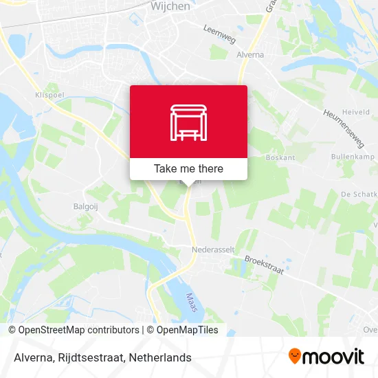 Alverna, Rijdtsestraat Karte