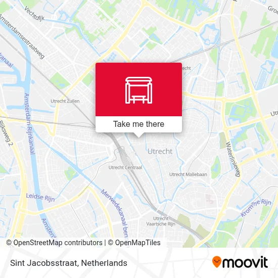 Sint Jacobsstraat Karte