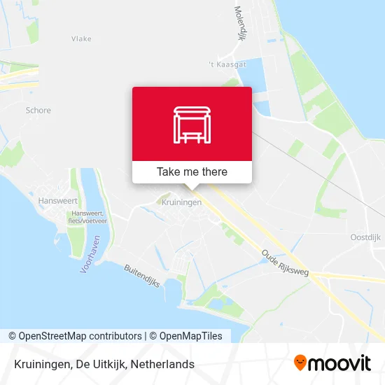 Kruiningen, De Uitkijk map