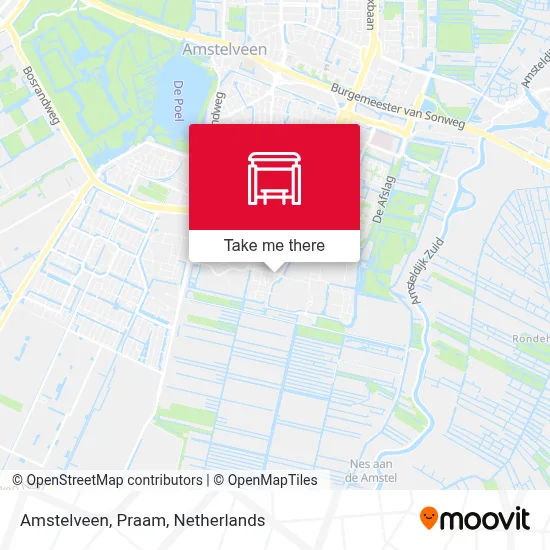 Amstelveen, Praam map