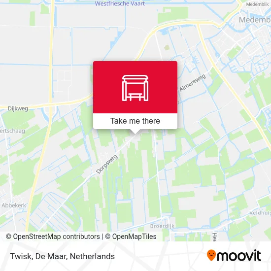 Twisk, De Maar Karte