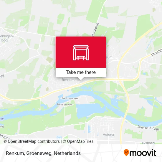 Renkum, Groeneweg Karte