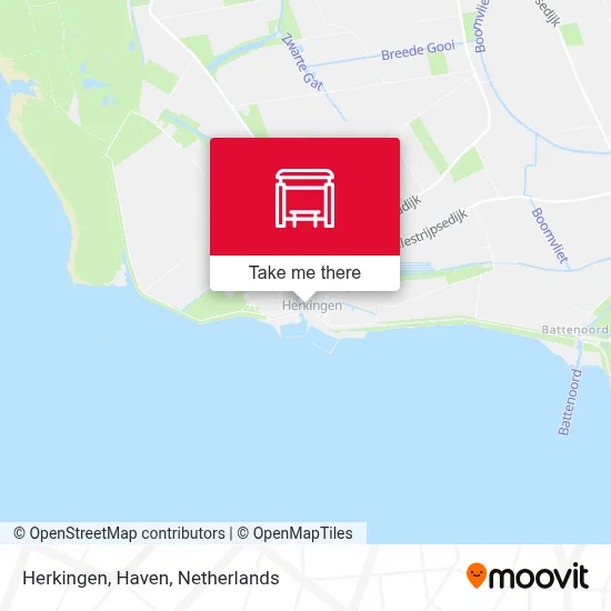 Herkingen, Haven Karte